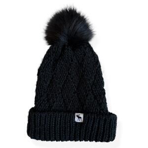 Abercrombie Kids Black Winter Beanie Snow Hat